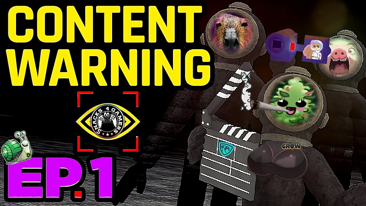 3 Stooges Dropping in the Depths of Content Warning Ep.1