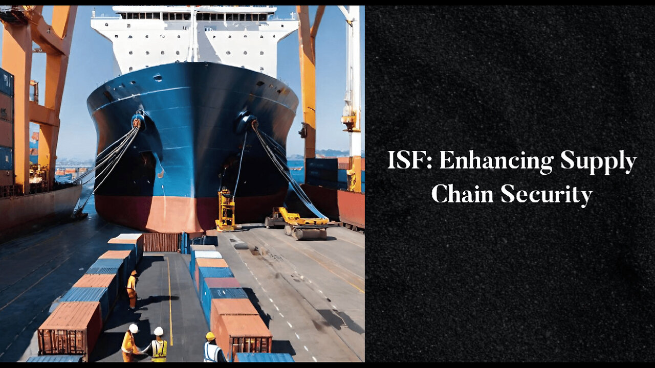 Securing the Global Supply Chain: Unraveling Importer Security Filing