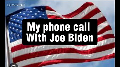 If only Creepy Joe would answer my call