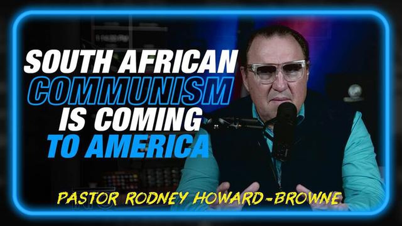 WARNING: SOUTH AFRICAN WAR ON FARMERS AND COMMUNISM ARE COMING TO AMERICA