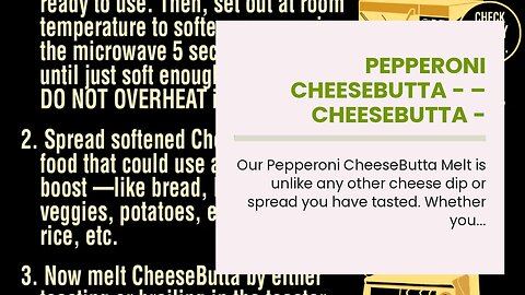 Pepperoni CheeseButta - – CheeseButta - Gourmet Products