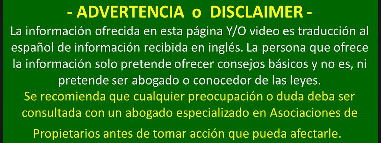 Guia para entender las Asociaciones de Propietarios