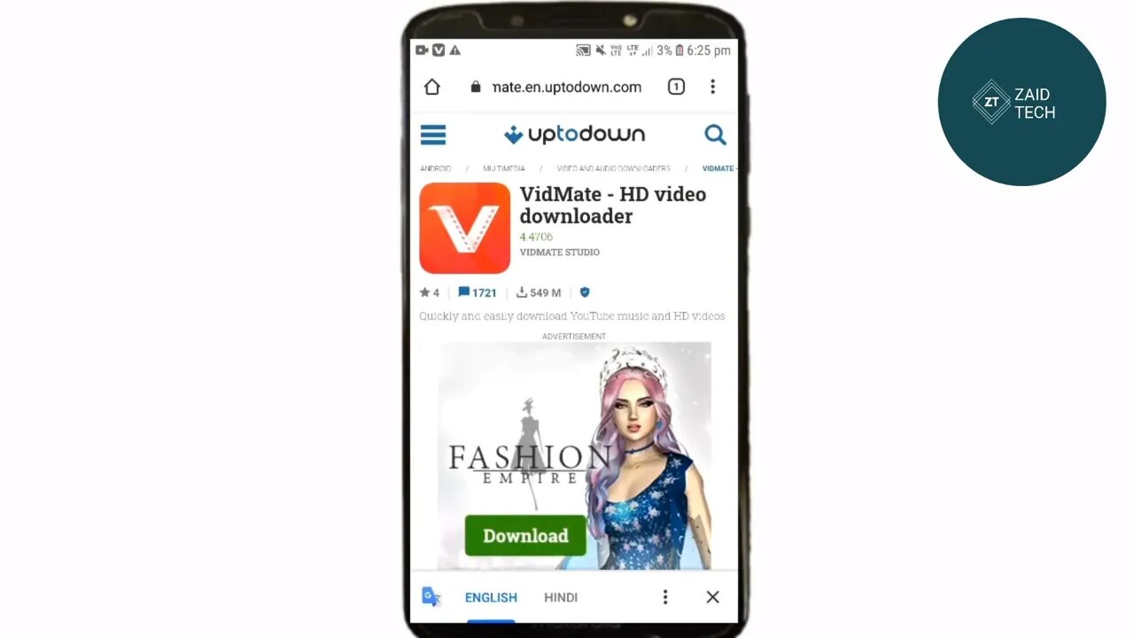 How to download vidmate official app | Vidmate App Kaise Download Kare | Zaid Tech