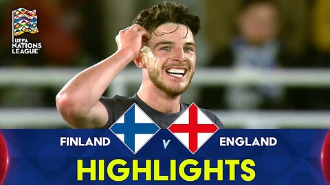 Finland vs England | Highlights | UEFA Nations League | 13th October 2024