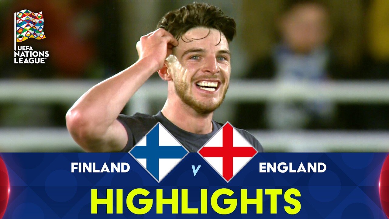 Finland vs England Highlights UEFA Nations League 13th October 2024