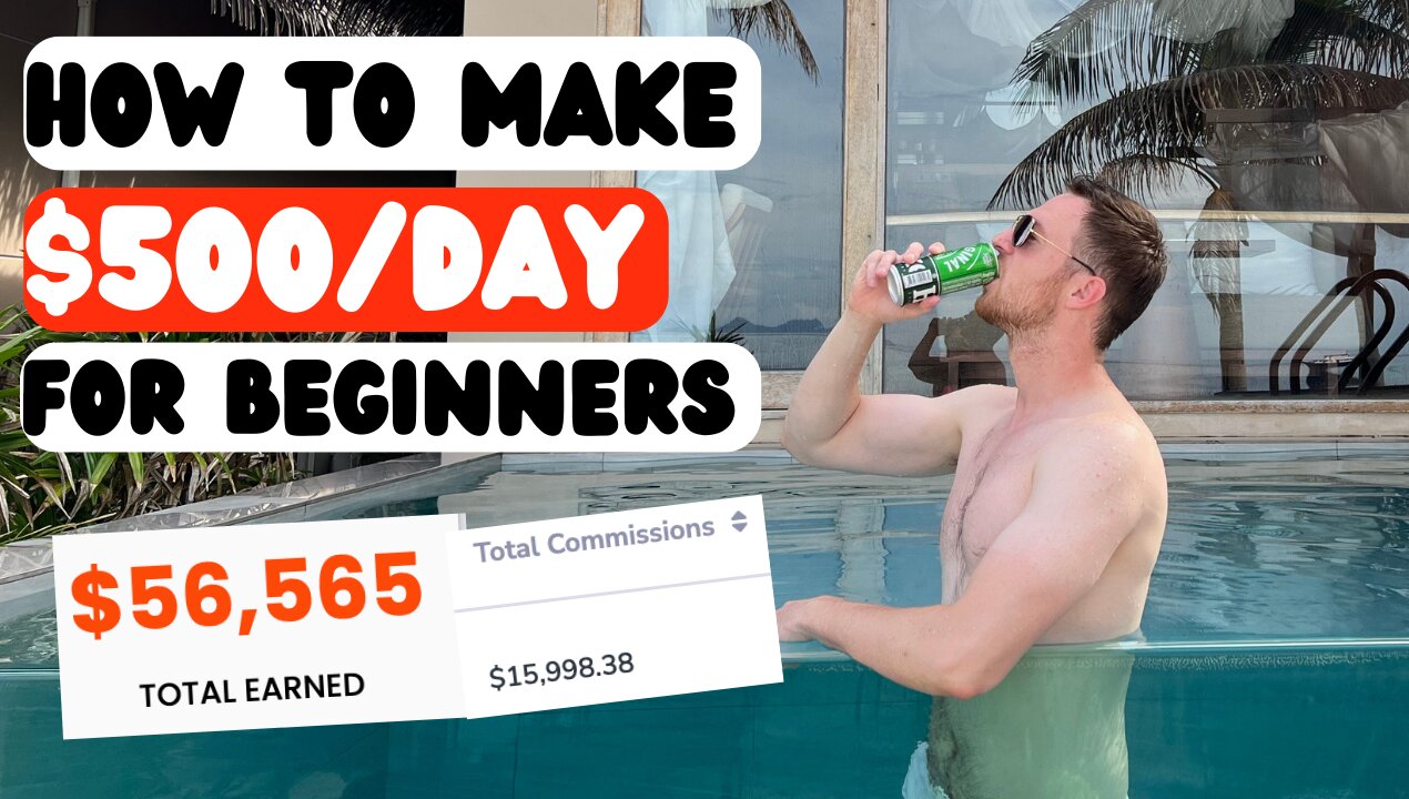 Affiliate Marketing For Beginners | How To Make $500/DAY (Tutorial)