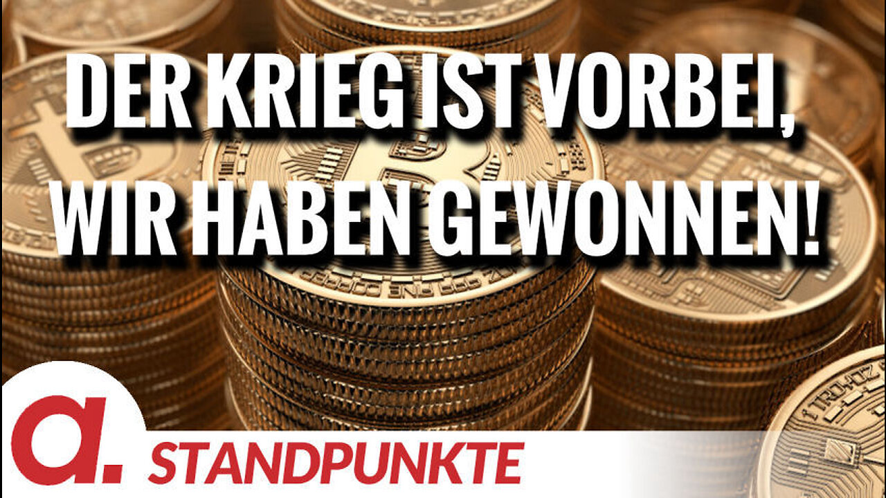 Der Krieg ist vorbei, wir haben gewonnen! | Von Michael Wolf