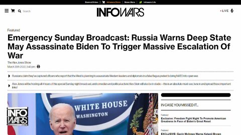 Breaking Russia Warns Of Globalist Assassination False Flag Plot