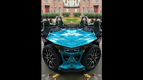 Polaris Slingshot Teal Fade