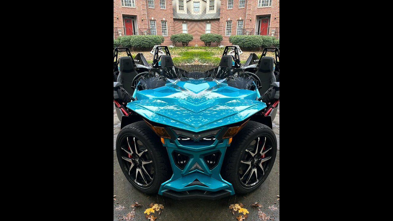 Polaris Slingshot Teal Fade