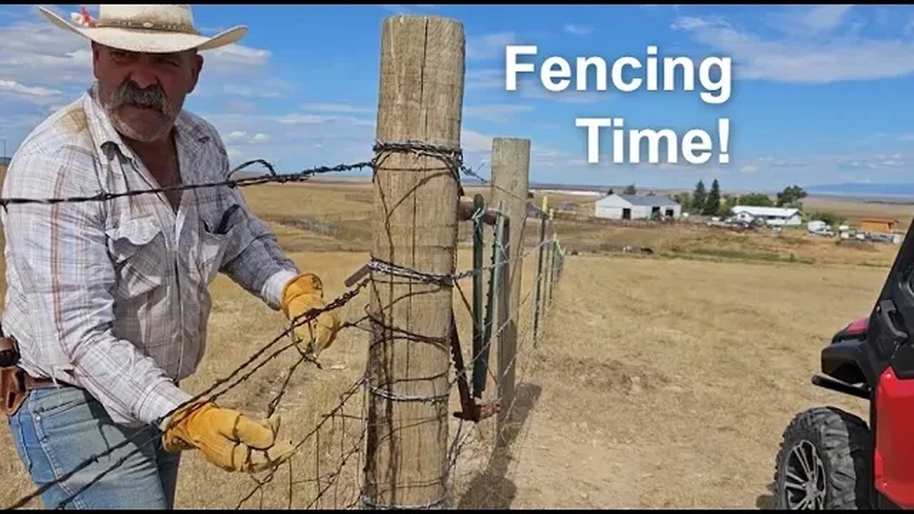 Fencing Time! Small Jobs on the Hashknife Ranch