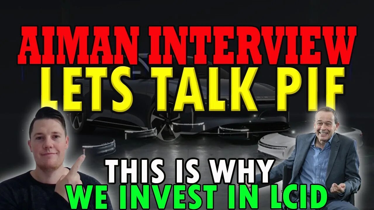 Lucid Interview w Aiman │ Lets Talk Lucid & PIF ⚠️ Lucid Investors Must Watch