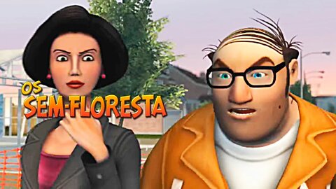 OVER THE HEDGE (PS2) #18 - Os Sem-Floresta vs. Glady! (PT-BR)