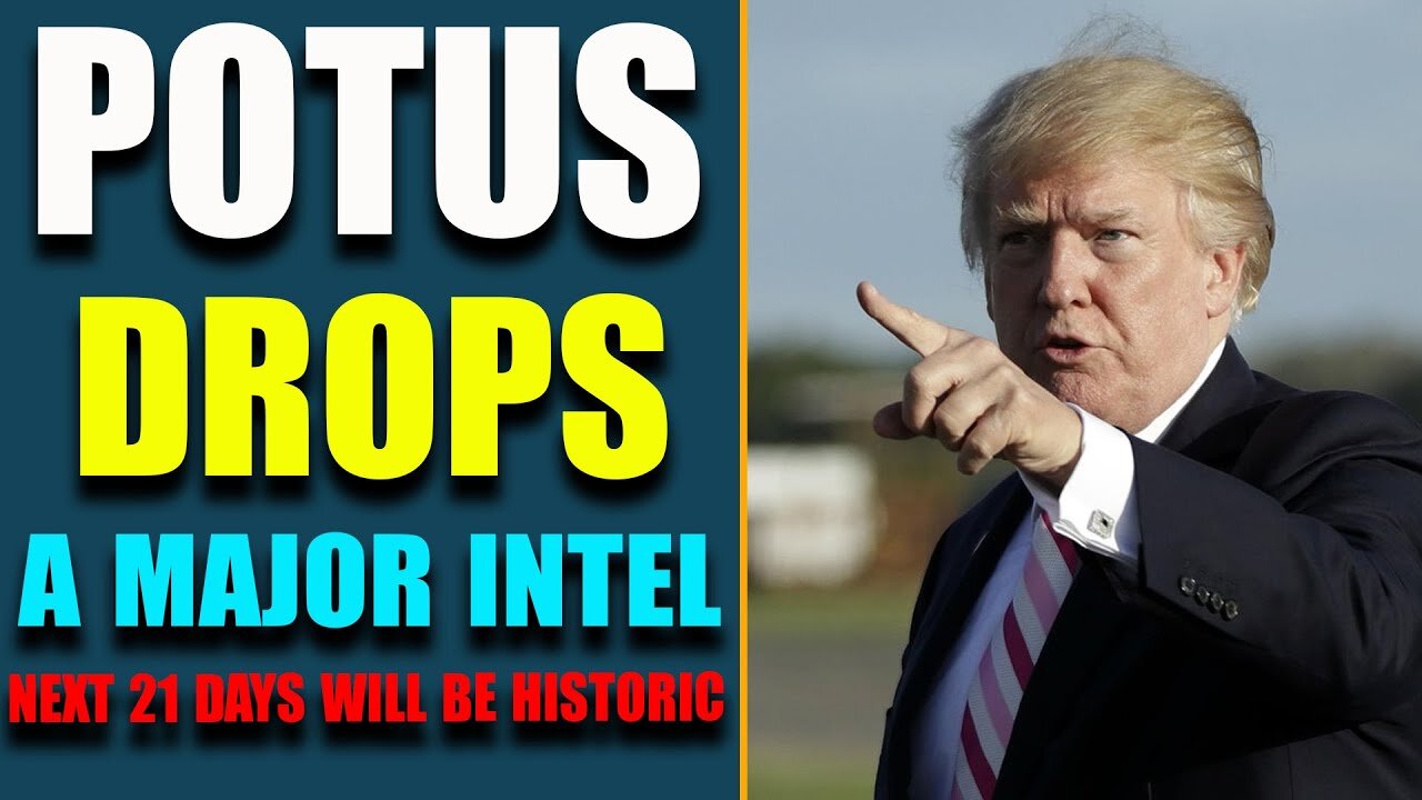 POTUS DROPS A MAJOR INTEL: NEXT 21 DAYS WILL BE HISTORIC! LATEST NEWS TODAY'S APRIL 5, 2023