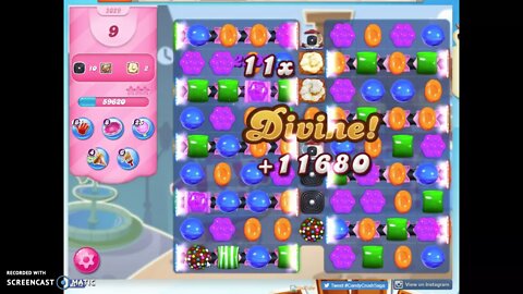 Candy Crush Level 2029 Audio Talkthrough, 3 Stars 0 Boosters