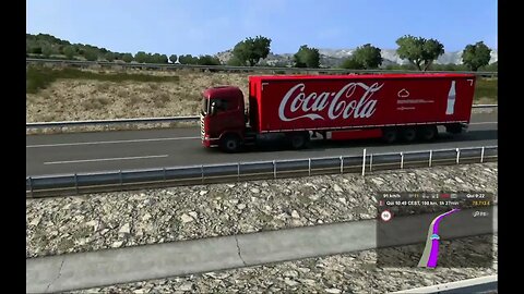 Quase morri!!! Ets2, Madrid-Almeria