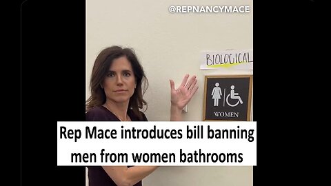 Rep Nancy Mace introduces bill banning men from girls bathrooms in DC