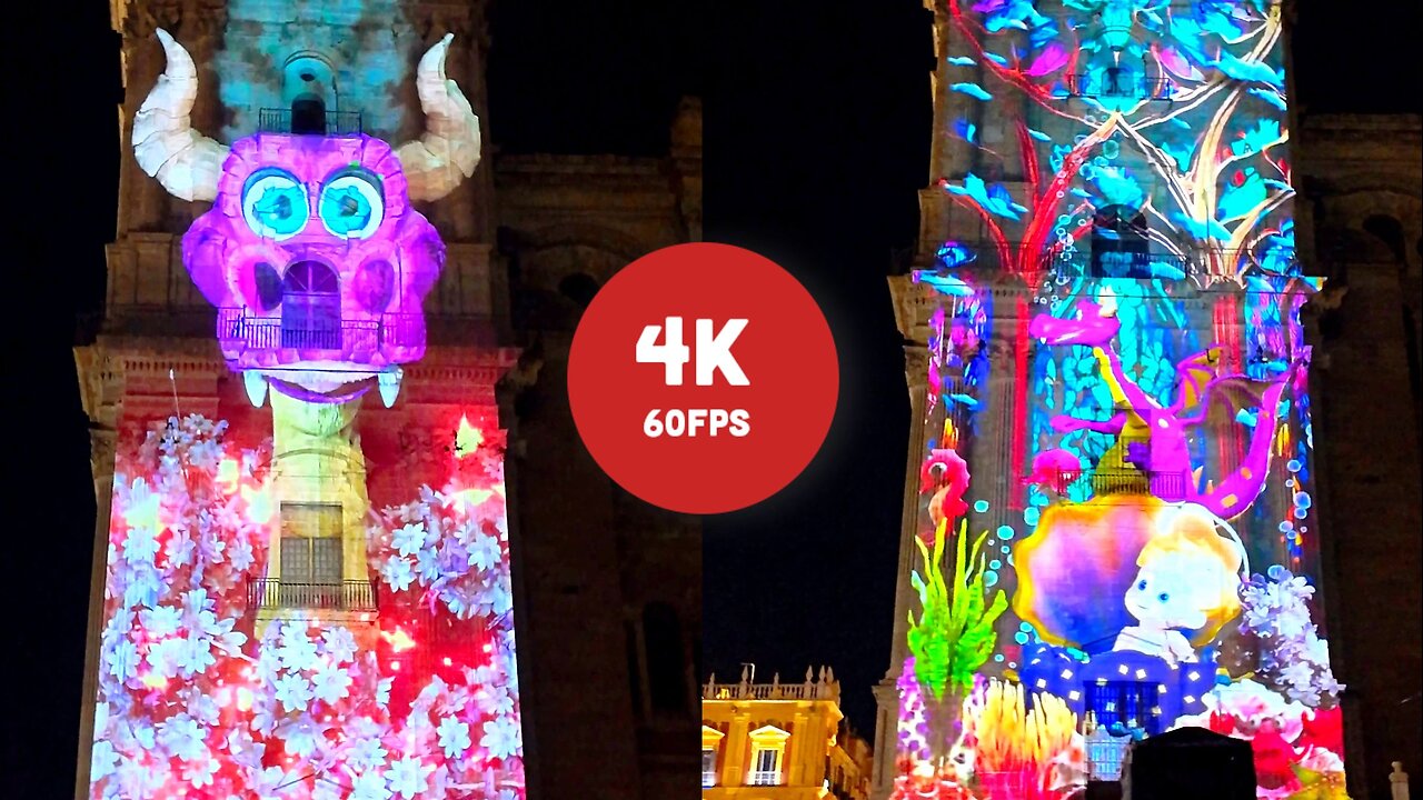 Magical Video Projection ✨ Stunning Fairy Tale 3D Mapping Show