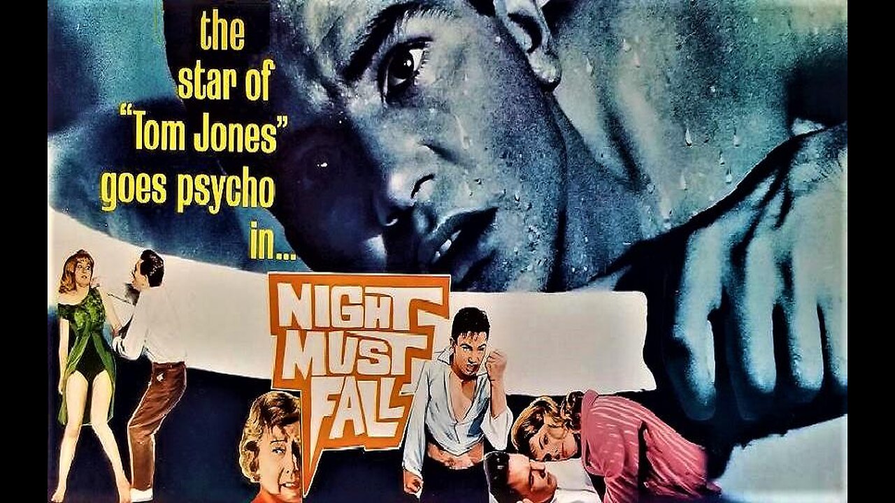 NIGHT MUST FALL 1964 Charming Handyman May be Hiding a Sinister Personality FULL MOVIE in HD