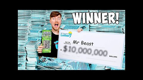 I Spent $1,000,000 On Lottery Tickets and WON