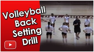 Play Better Volleyball - Back Setting Drill - Coach Santiago Restrepo