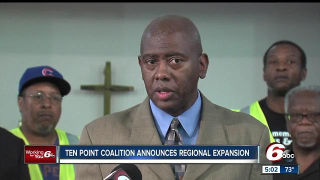 Indianapolis Ten Point Coalition to expand statewide, regionally