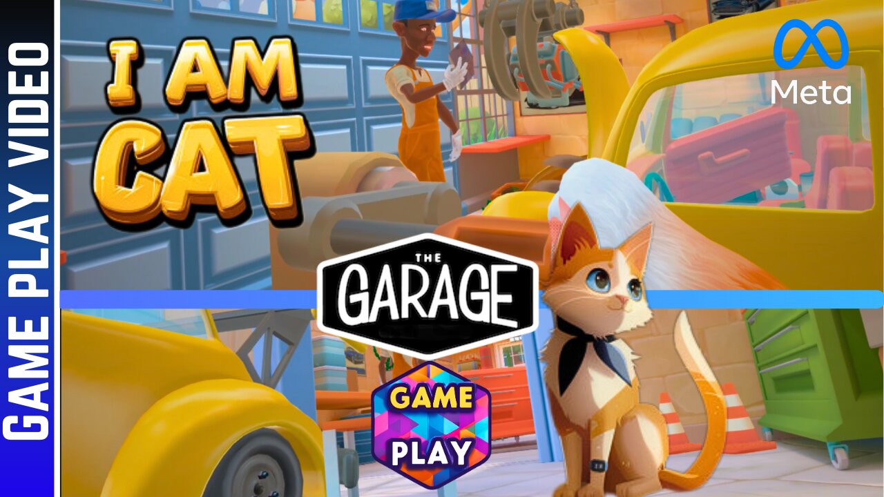 I am Cat The Garage Gameplay No Commentary