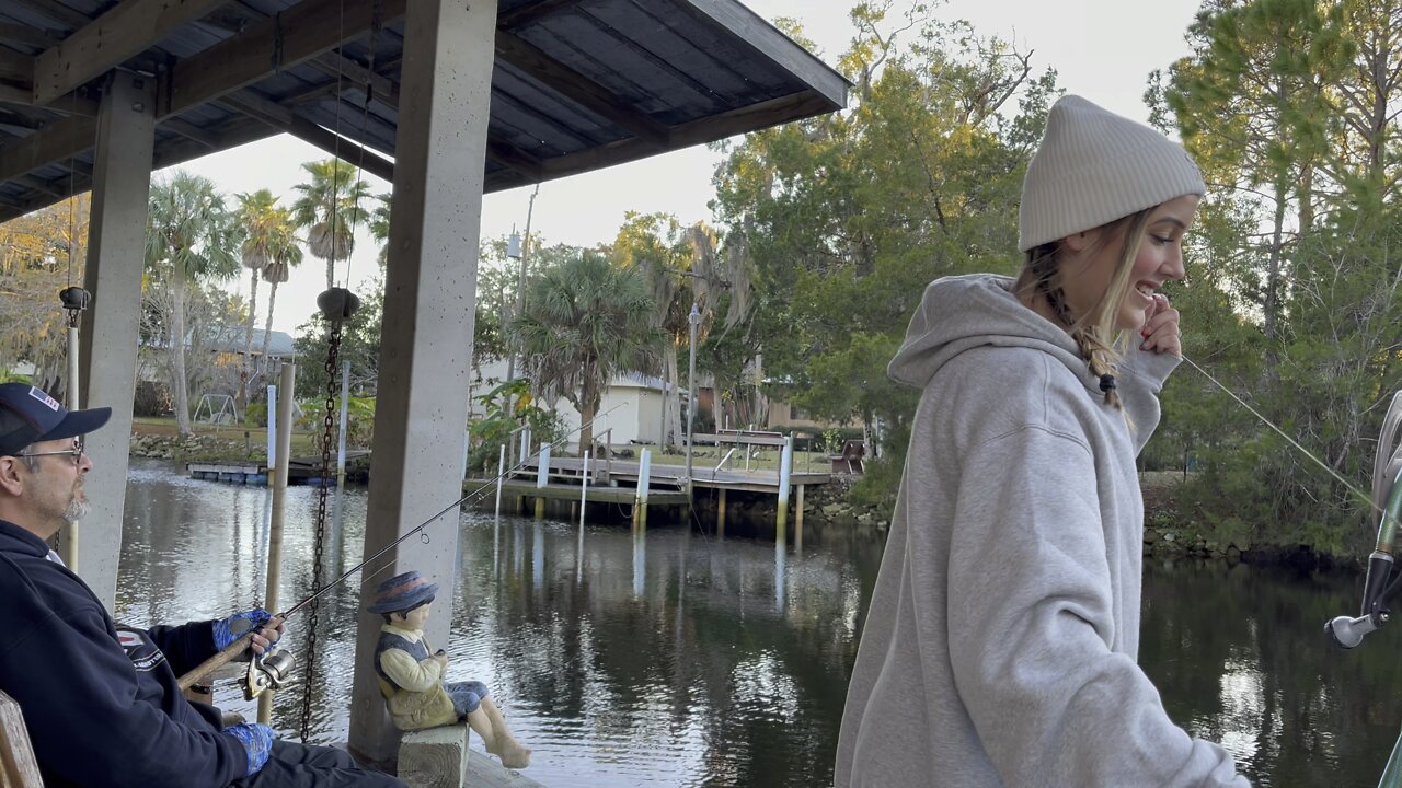 Dock Fishing on the Suwannee River