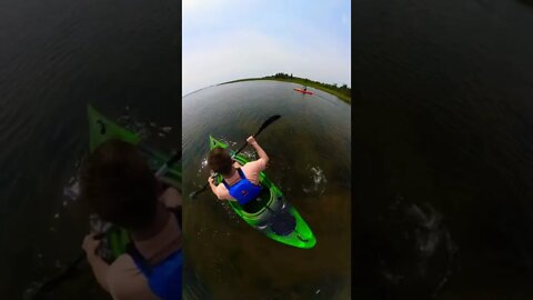 Kayaking with my girlfriend