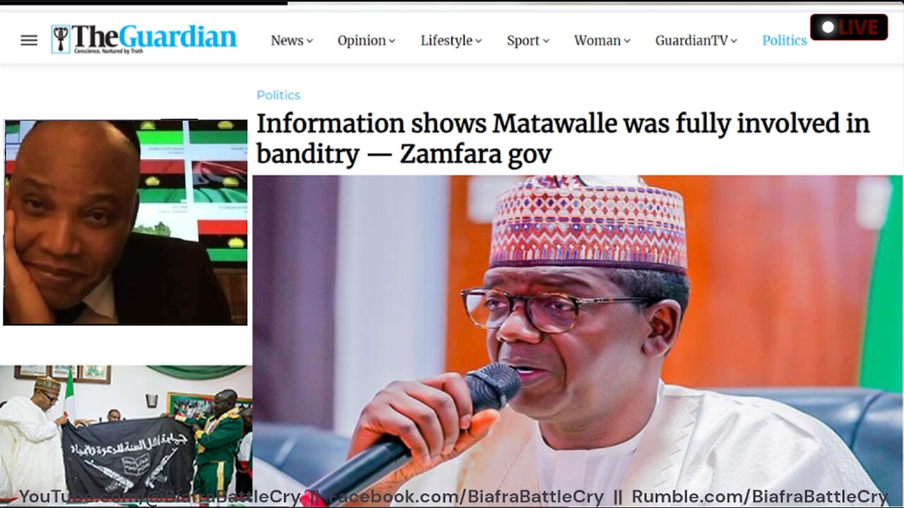 NIGERIA: Information shows former Gov Matawalle was fully involved in banditry