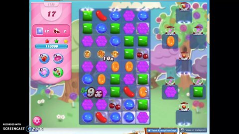 Candy Crush Level 1755 Audio Talkthrough, 3 Stars 0 Boosters