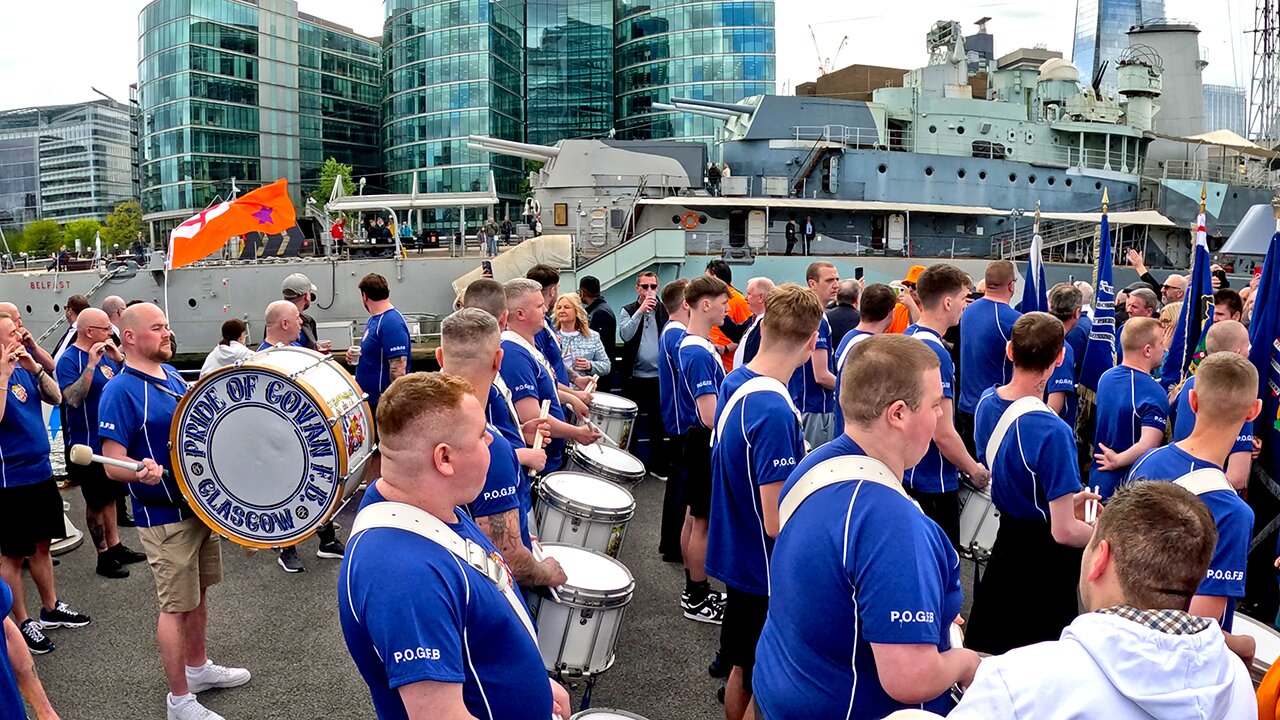 Pride of Govan, Thames Boat Trip