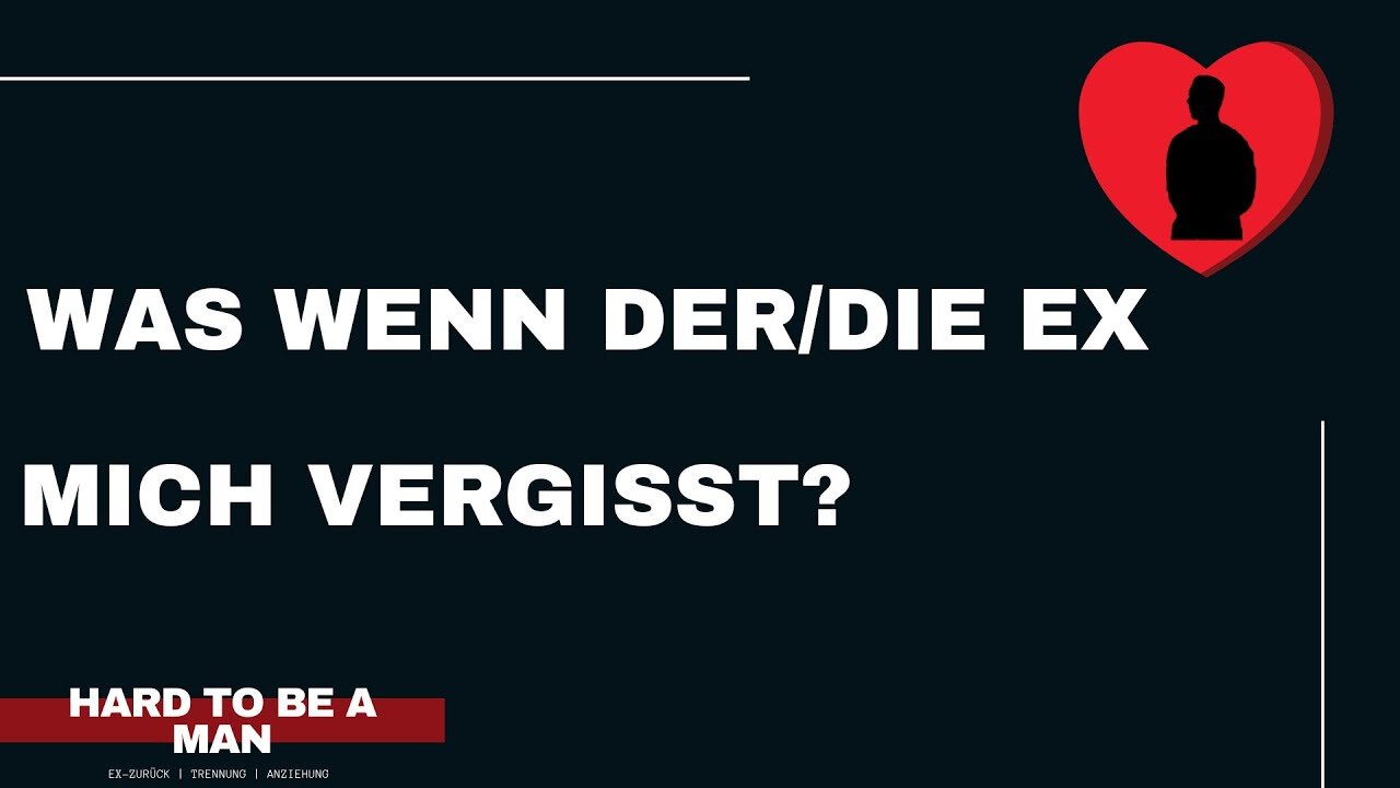 Vergisst meine Ex mich während der Kontaktsperre?