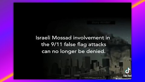 9/11 MOSSAD INVOLVED TRUTH