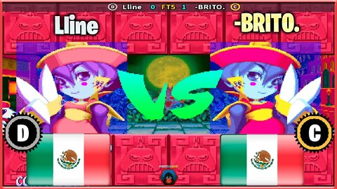 Super Puzzle Fighter II Turbo (Lline Vs. -BRITO.) [Mexico Vs. Mexico]