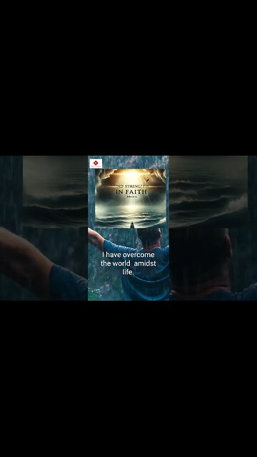 How to Overcome Your Storms: A Guiding Light from John 16:33 #shorts