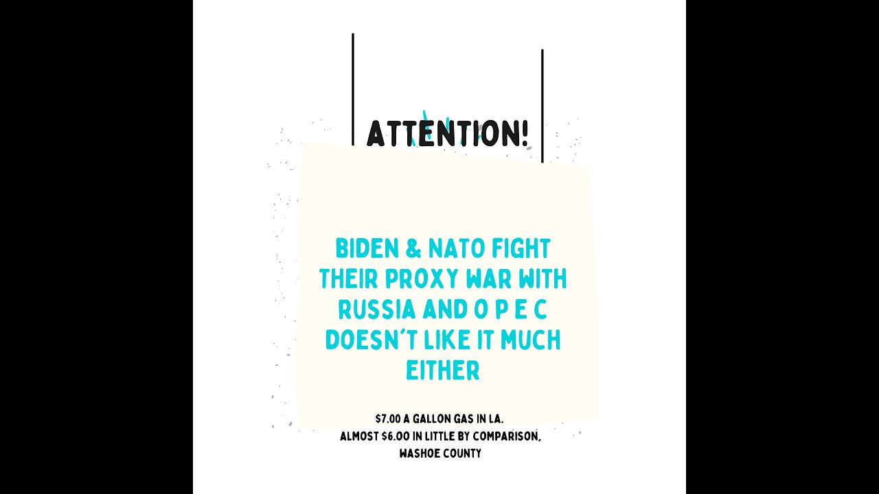 Biden's proxy war on Ukraine is emptying our nation of her wealth!