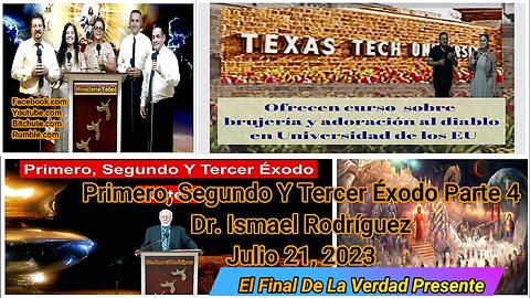 Primero Segundo Y Tercer Éxodo parte 4