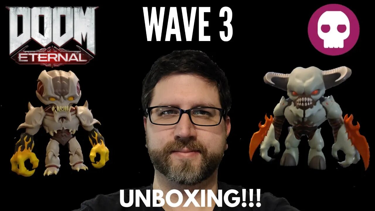 Doom Eternal Numskull Wave 3 Figures Unboxing!