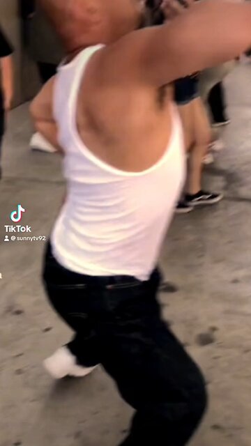 Bro feeling the music