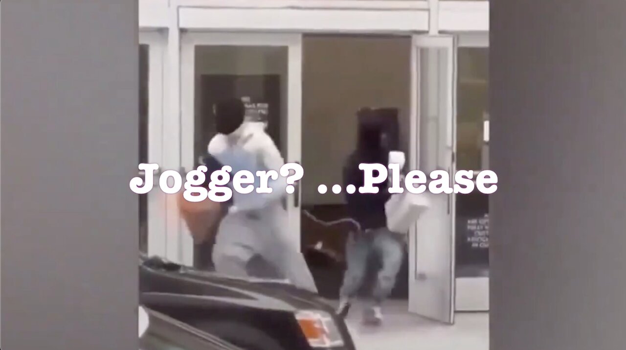 Jogger, Please! (comedian K-von exposes BLM Looters)