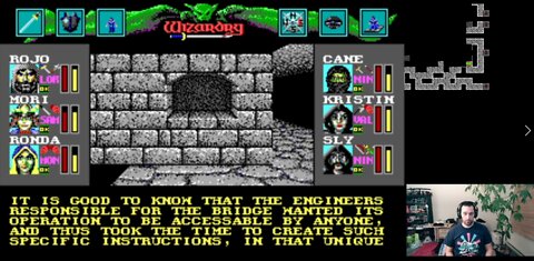 Let's Play "Wizardry 6" - Episode Eighteen: Bridge Controls, Picture book and Crayon Not Included