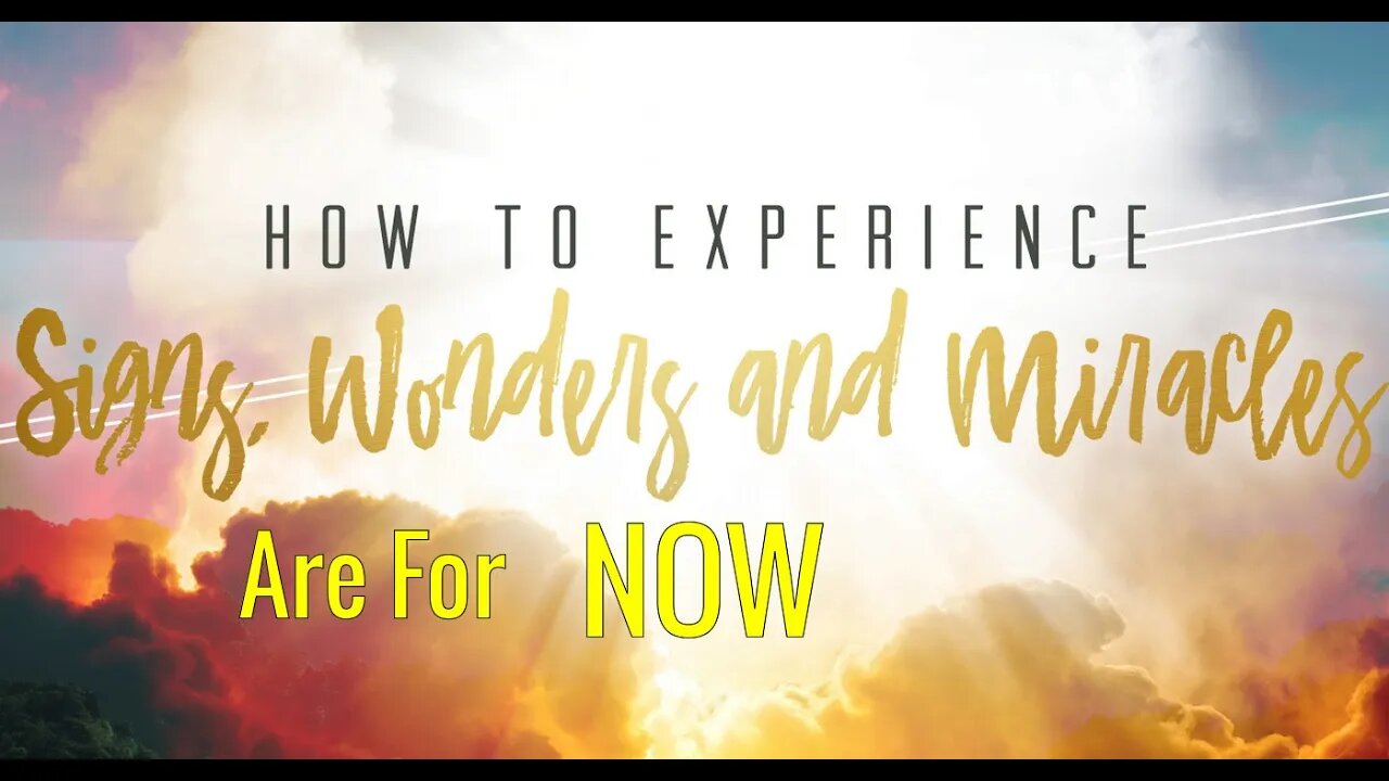 Signs Wonders & Miracles are for Now by Dr Michael H Yeager