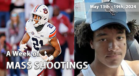 Auburn RB Brian Battle Shot in Mass Shooting-Brother Killed - This Weeks Mass Shootings