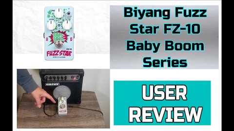 Biyang Fuzz Star FZ-10 Pedal Tested Through a 335 Clone