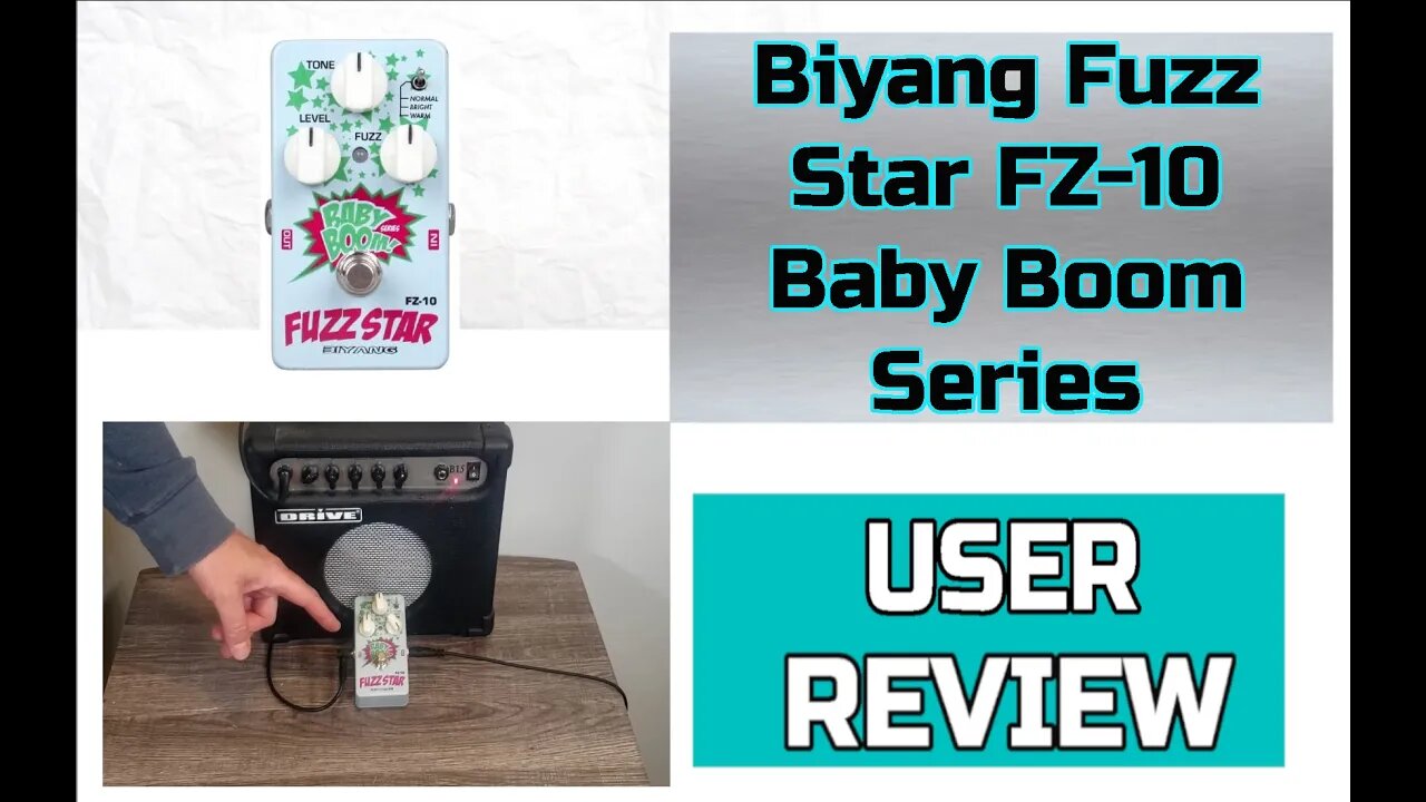 Biyang Fuzz Star FZ-10 Pedal Tested Through a 335 Clone