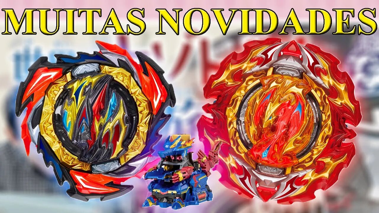 NOVO BELIAL, NOVO PHOENIX E MUITO MAIS! Novidades de Beyblade Burst e Bottleman | Bonus