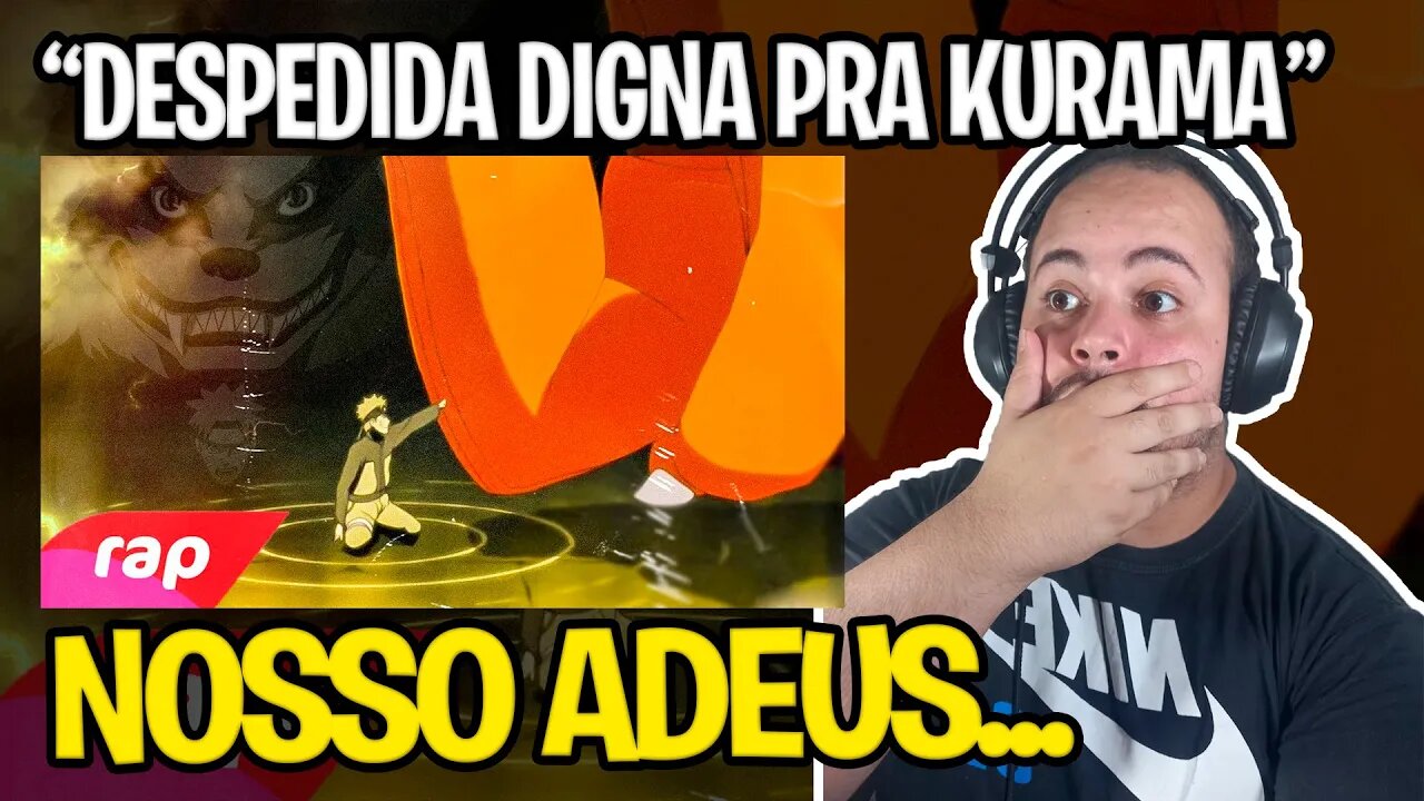 REACT Rap do Naruto e Kurama (Boruto) - NOSSO ADEUS... | NERD HITS