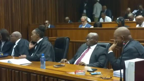 Watch: Zuma in Court to Ensure Case Not Struck From Roll