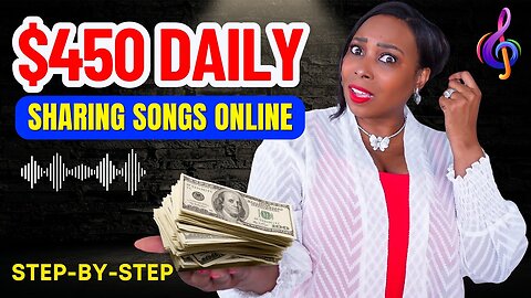 Earn $450 Daily POSTING SONGS ONLINE - Make Money Online